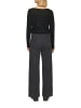 comma Bluse in Schwarz