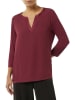 comma Bluse in Bordeaux