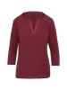 comma Bluse in Bordeaux