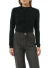 comma Longsleeve in Schwarz