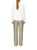comma Bluse in Weiß