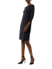 comma Jurk donkerblauw