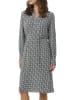 comma Kleid in Schwarz/ Grau