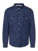 Timezone Spijkerblouse blauw