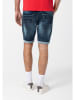 Timezone Spijkershort - silm fit - donkerblauw