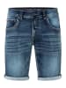 Timezone Jeansshorts - Slim fit - in Dunkelblau