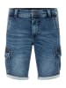 Timezone Jeansshorts - Slim fit - in Dunkelblau