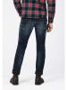 Timezone Dżinsy "Scott" - Slim fit - w kolorze granatowym