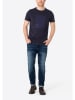 Timezone Dżinsy "Scott" - Slim fit - w kolorze granatowym