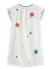 Scotch & Soda Kleid in Weiß/ Blau