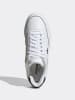 adidas Leder-Sneakers "Court Super" in Weiß