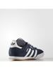 adidas Leder-Sneakers "Super" in Dunkelblau