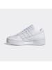adidas Leder-Basketballschuhe "Forum Bold" in Weiß