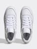 adidas Leder-Basketballschuhe "Forum Bold" in Weiß