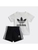 adidas Trainingsanzug in Weiß/ Schwarz