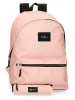 Pepe Jeans Rugzak "Aris" lichtroze - (B)31 x (H)44 x (D)15 cm