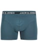 Jack & Jones 3er-Set: Boxershorts in Hellblau/ Dunkelblau/ Schwarz