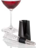 AdHoc Weinausgießer ''Airovin'' in Schwarz - (H)16 x Ø 3 cm