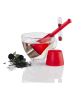 AdHoc Theezeef "Santea" rood - (H)20 x Ø 4 cm