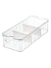 Idesign Voorraadcontainer "Crisp" - (B)37,6 x (H)9,7 x (D)16 cm
