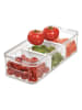 Idesign Voorraadcontainer "Crisp" - (B)37,6 x (H)9,7 x (D)16 cm
