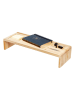 Idesign Schreibtisch-Organizer ''EcoOffice'' in Hellbraun - (B)54,6 x (H)10,8 x (T)19 cm