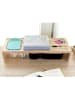Idesign Schreibtisch-Organizer ''EcoOffice'' in Hellbraun - (B)54,6 x (H)10,8 x (T)19 cm