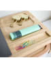 Idesign Schreibtisch-Organizer ''EcoOffice'' in Hellbraun - (B)54,6 x (H)10,8 x (T)19 cm