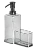 Idesign Afwasmiddeldispenser "Caddy" zwart - (B)16,5 x (H)21 x (D)8 cm