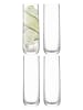 L.S.A. 4-delige set: longdrinkglazen "Borough" - 420 ml