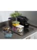 Omada Voorraadcontainer "Brickstore" zwart - 1,5 l