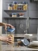 Omada 3-delige set: voorraadcontainers "Pull Box" blauw