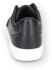 Camel Active Leder-Sneakers "Bridge" in Schwarz