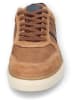 Camel Active Leren sneakers "Bayland" lichtbruin/donkerblauw
