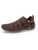 Camel Active Leder-Halbsandalen "Road" in Braun