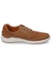 Camel Active Skórzane sneakersy "Fog" w kolorze jasnobrązowym