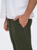 ONLY & SONS Broek donkergroen