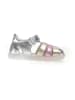Naturino Leder-Halbsandalen "See" in Silber