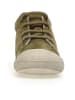 Naturino Skórzane buty "Cocoon" w kolorze khaki do nauki chodzenia