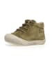 Naturino Skórzane buty "Cocoon" w kolorze khaki do nauki chodzenia
