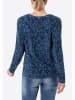 Timezone Longsleeve donkerblauw