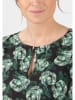 Timezone Blouse groen/zwart