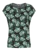 Timezone Blouse groen/zwart