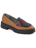 Anna Morellini Leren mocassins "Marbara" lichtbruin