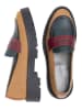 Anna Morellini Leren mocassins "Marbara" lichtbruin