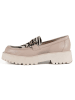 Anna Morellini Leren mocassins "Romarcena" beige