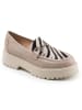 Anna Morellini Leren mocassins "Romarcena" beige