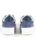 Anna Morellini Leren sneakers "Iseppina" wit/blauw