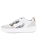 Anna Morellini Leren sneakers "Stelda" wit/beige