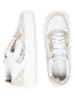 Anna Morellini Leder-Sneakers "Stelda" in Weiß